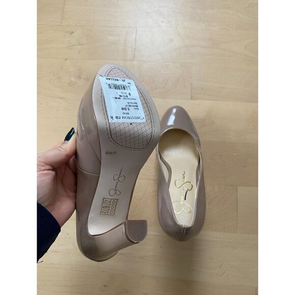 New Jessica Simpson "Nellah" patent platform heel BNWT - Picture 7 of 9